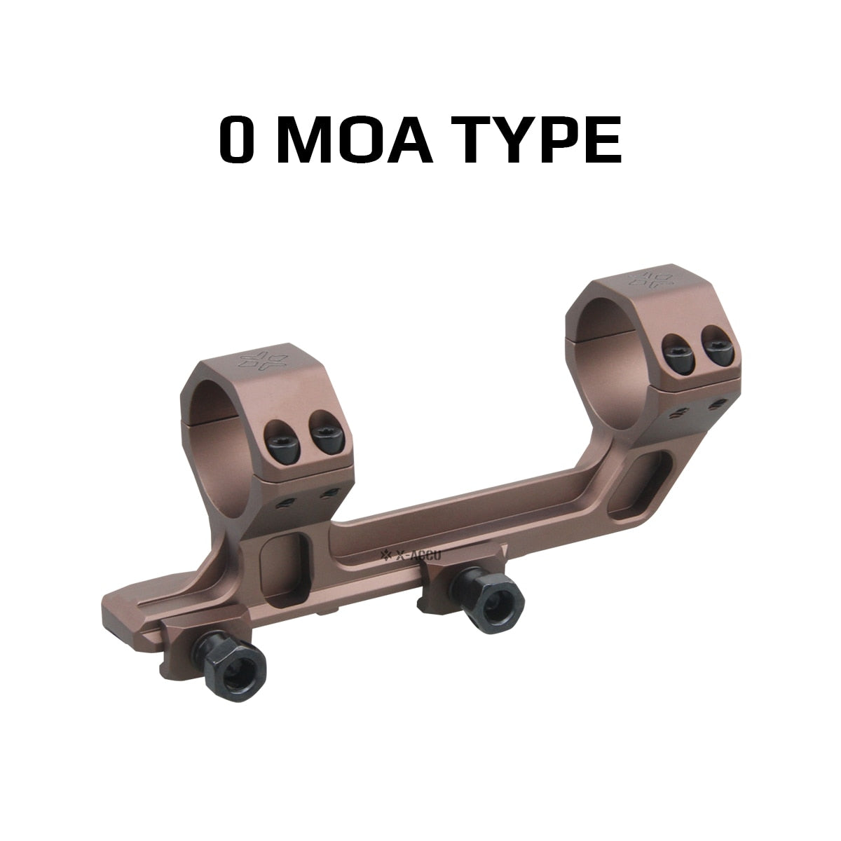 Victoptics 30mm 0/20 MOA One-Piece Extended Picatinny Coyote FDE