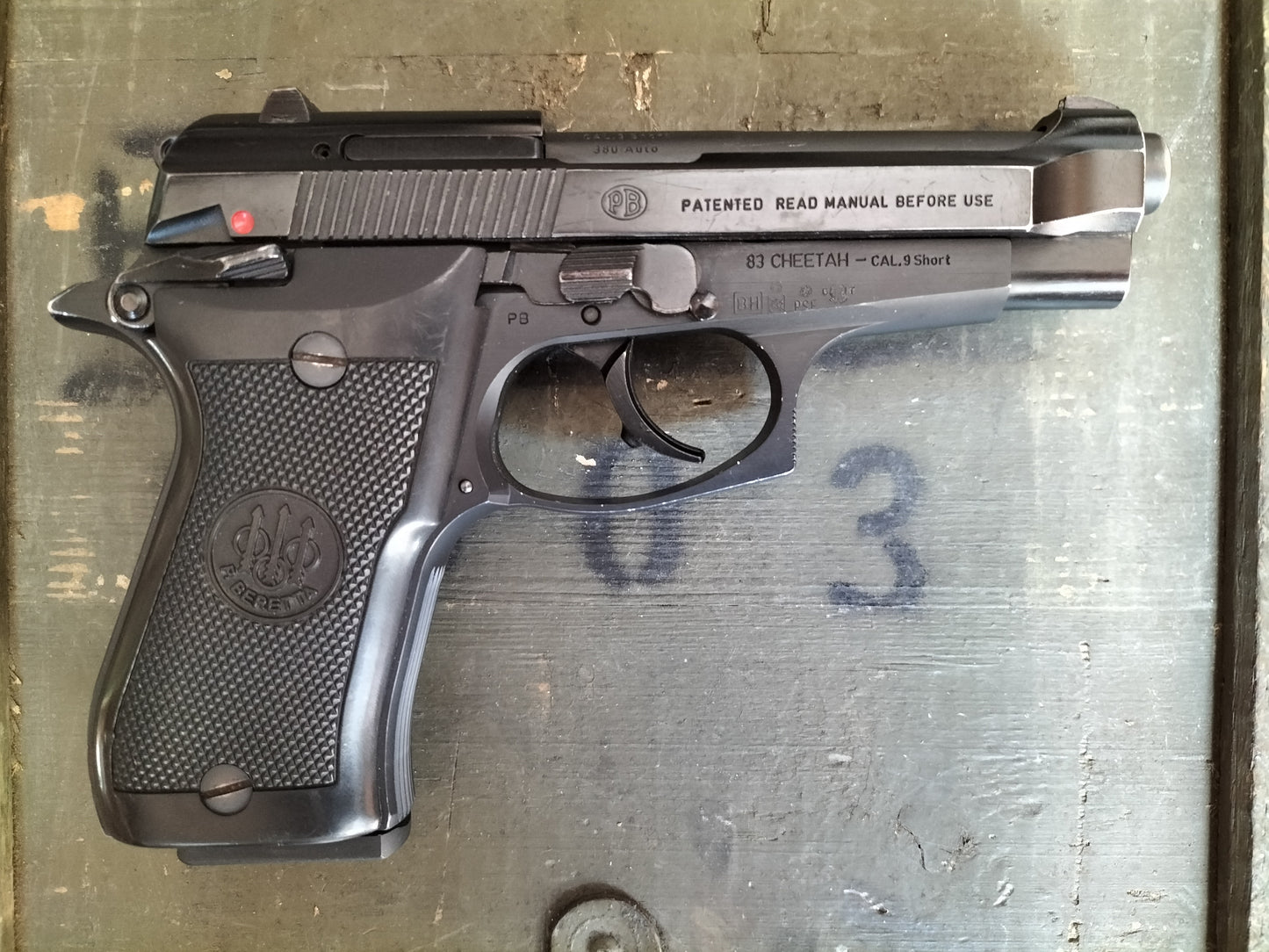 Beretta 83 Cheetah - 9 corto