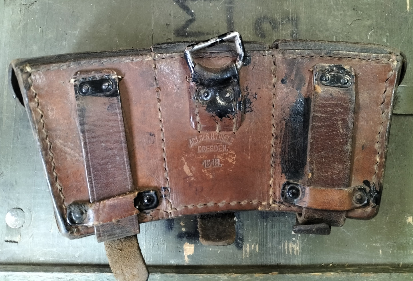 Giberna originale Gewehr 98 - Prima Guerra Mondiale