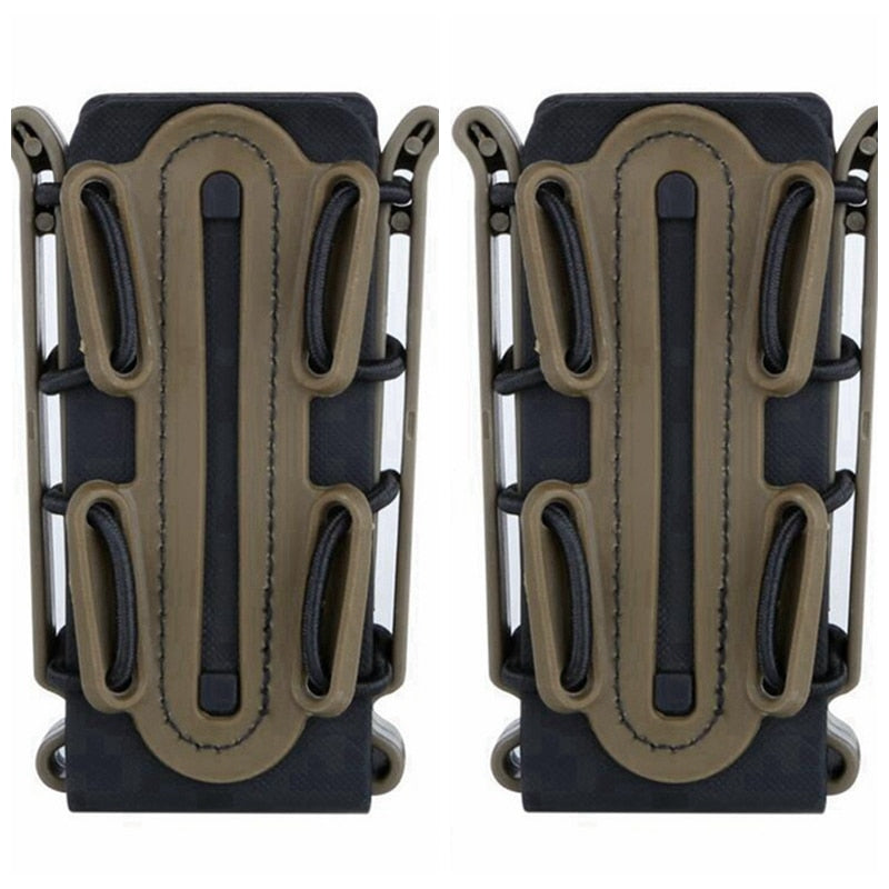 set 2Pcs Porta caricatori 9mm Molle System