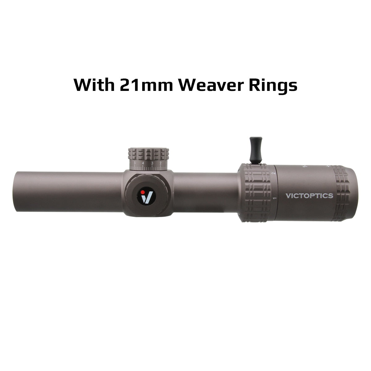 VictOptics S6 1-6x24 SFP Riflescope With Red&Green Illumination Turret lock System AR 15 .223 5.56