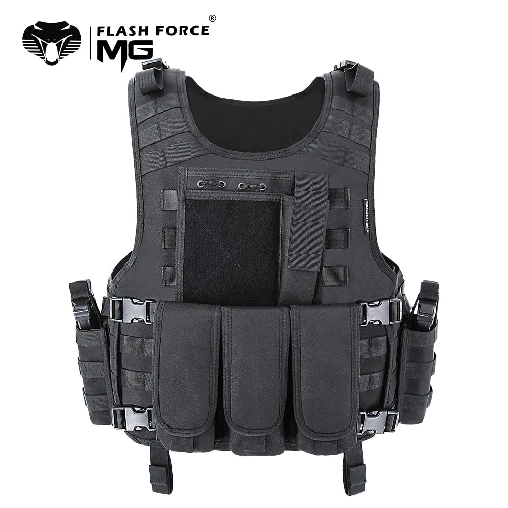 MGFLASHFORCE Molle Tactical Vest Plate Carrier