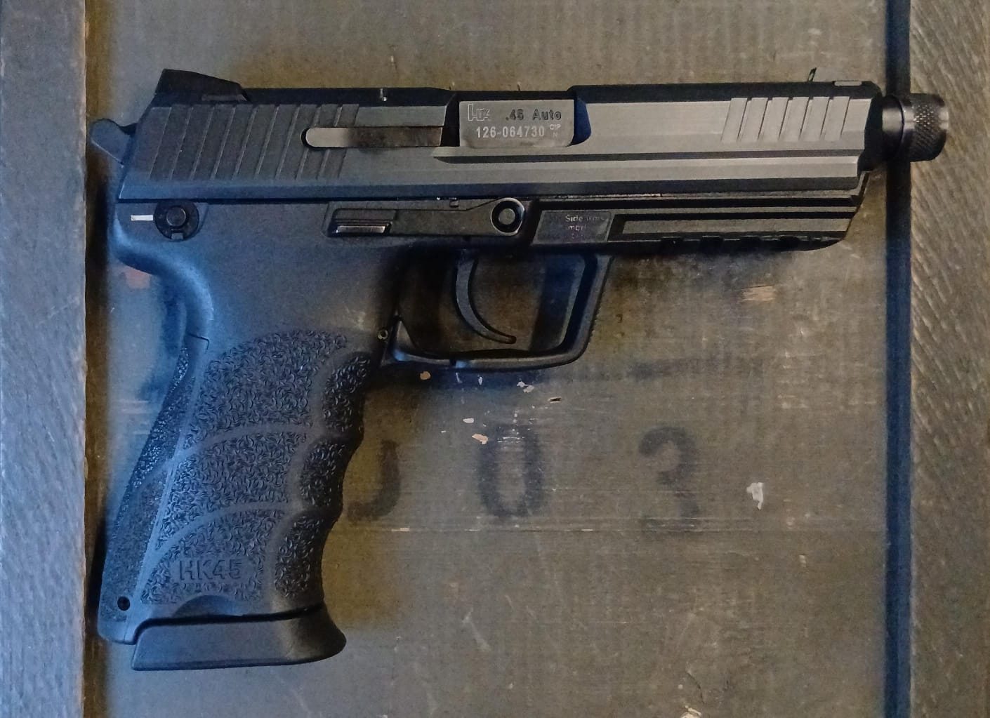 heckler & koch hk45  tactical