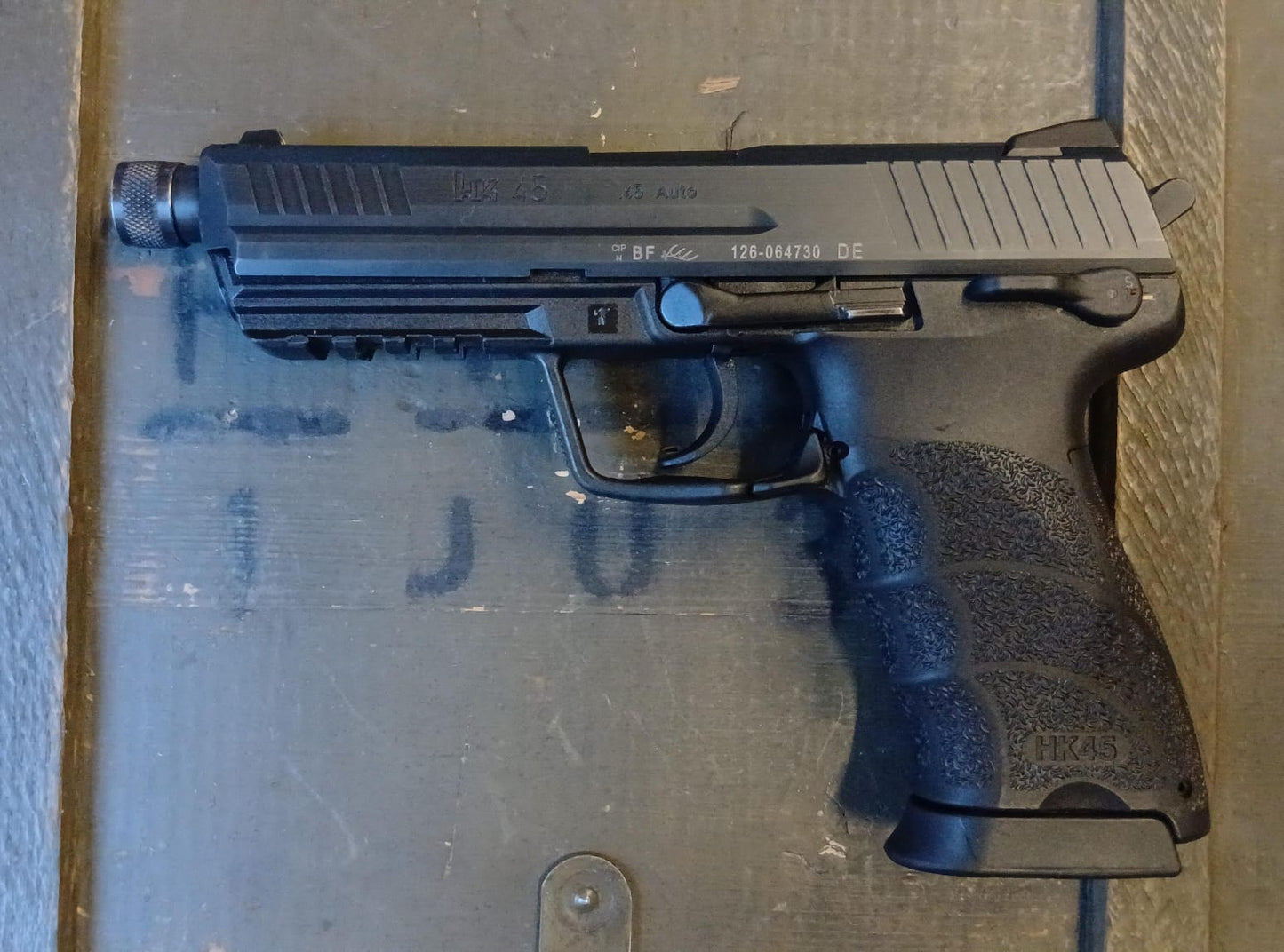 heckler & koch hk45  tactical