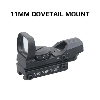 VicOptics Z1 1x23x34 Red Dot Scope Hunting Riflescope 21mm 20mm Weaver Reflex Collimator Sight For Airsoft .223