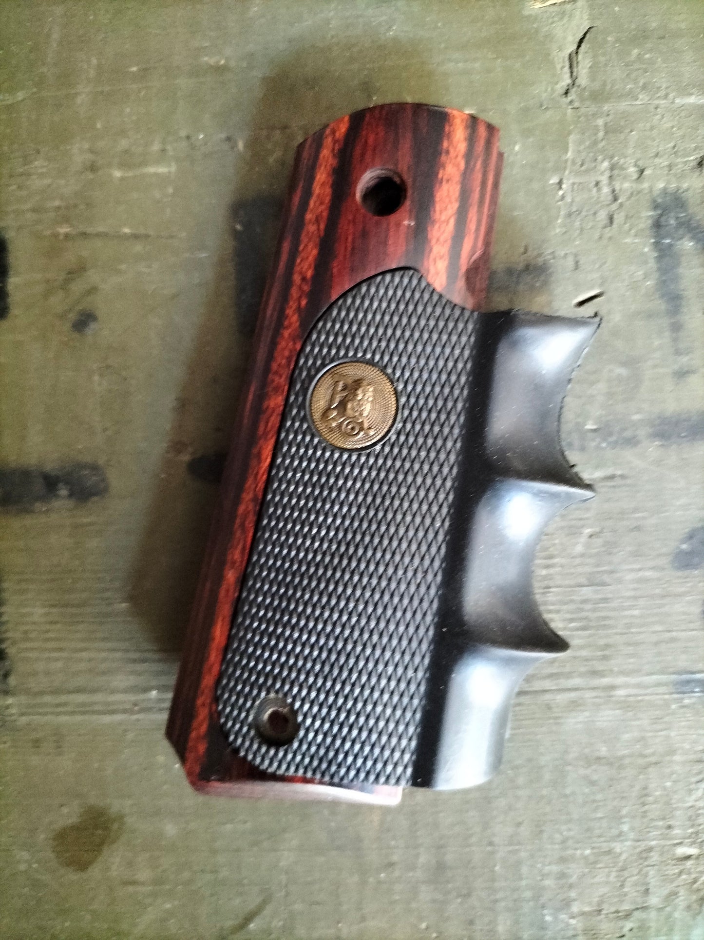 Guancette Pachmayr 1911 AMERICAN LEGEND GRIPS - Rose Wood