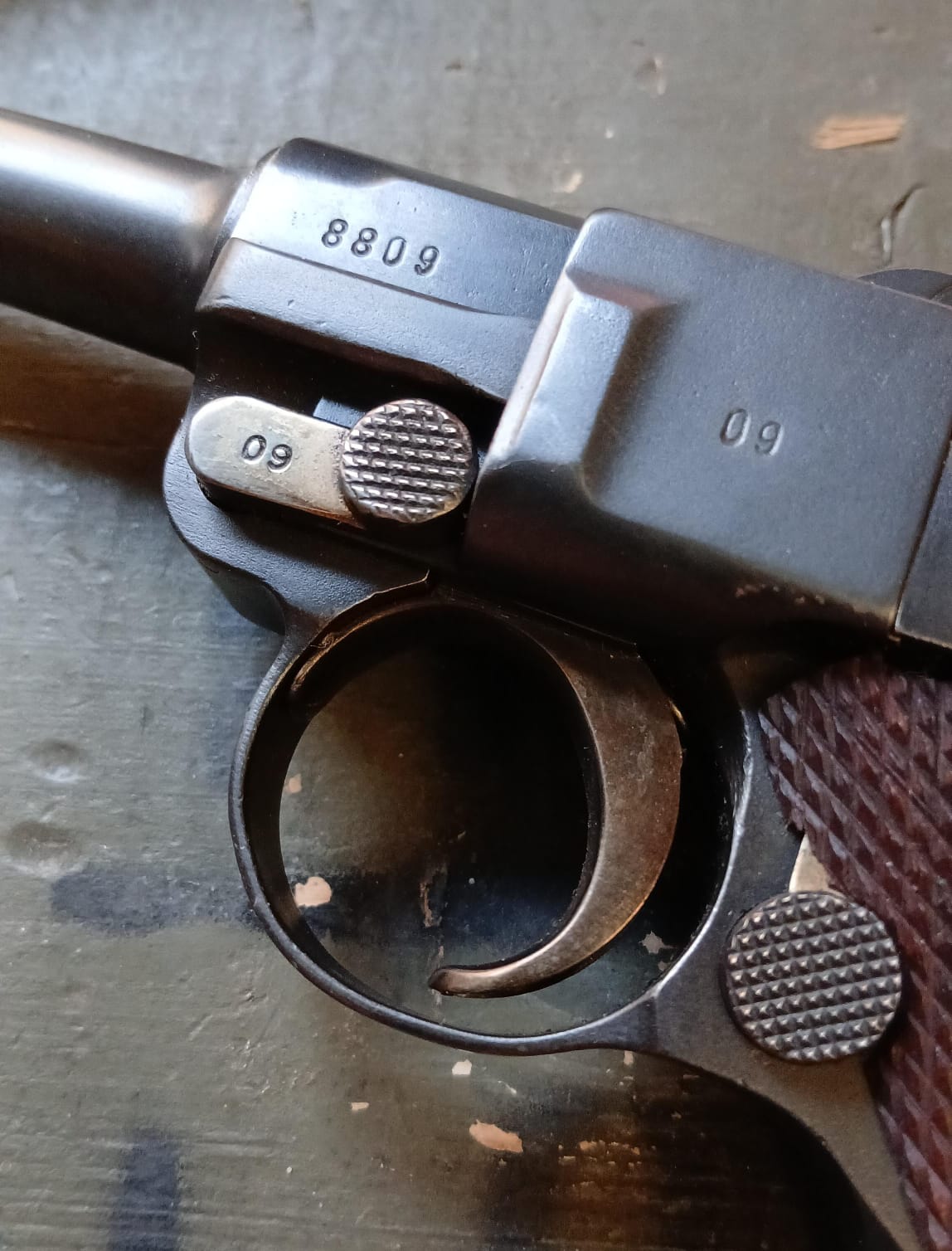 Luger P08 9X21