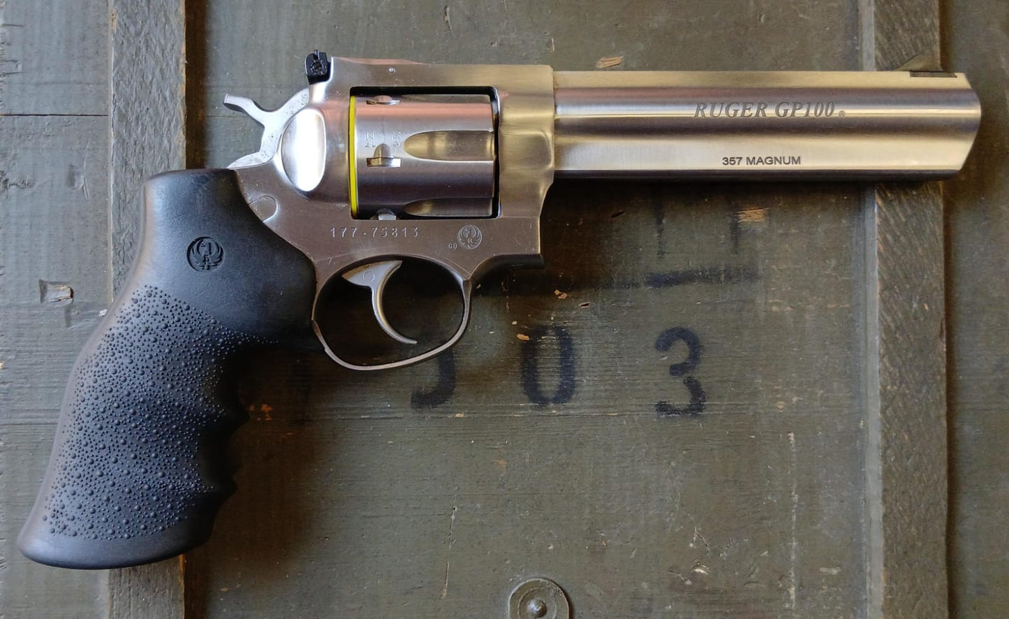 Ruger GP100 6 Inch 357 MG Inox