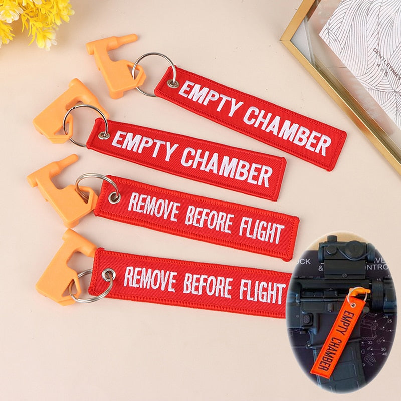 2Pcs Tactical Chamber Safety Flag