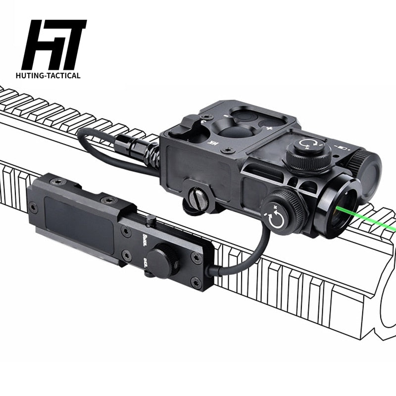 WADSN Tactical Perst-4 Laser Red Green - IR - Strobo Flashlight