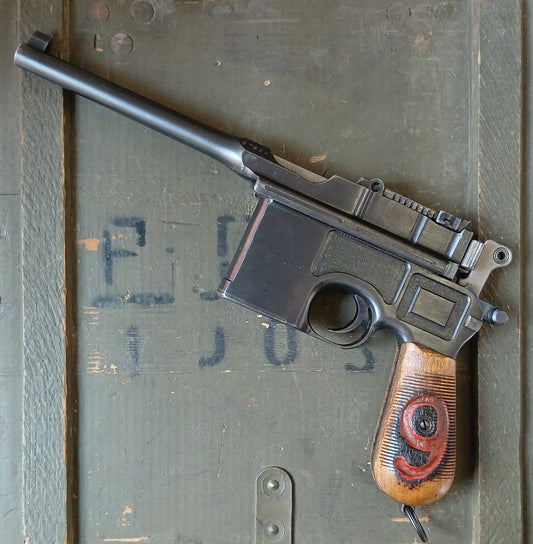 Mauser C96 9 Rosso
